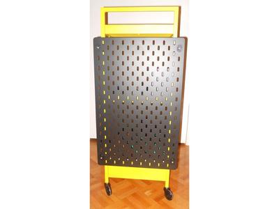 Skadis mounting bracket for Nissafors utility cart.