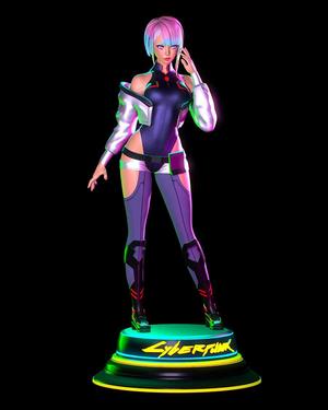 Cyberpunk Edgerunners Lucy Printable Figure