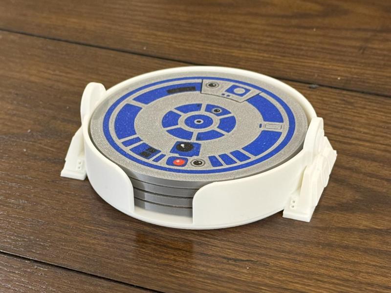 R2D2 Drink Coasters