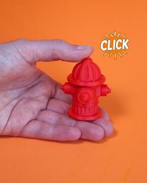 Fire Hydrant Fidget Clicker - Keychain