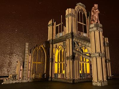 Wargame Terrain Imperial Building Ruin One