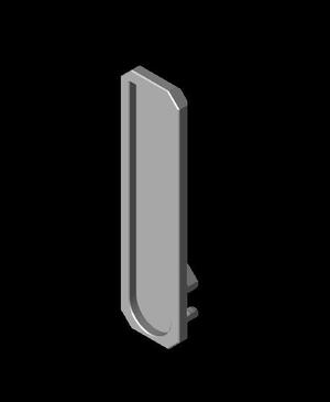 Single Snap (DS Part A) - Large Command Strip Mounts