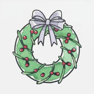 Christmas Wreath Cookie Cutter