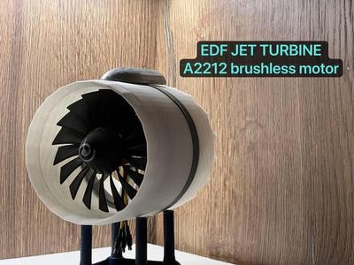 EDF JET TURBINE 100mm  with A2212 brushless motor