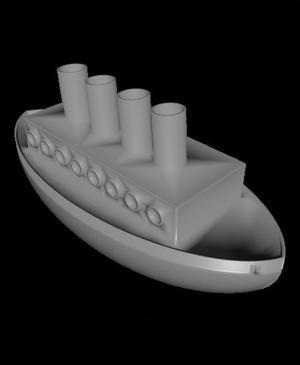 Titanic toy boat.stl