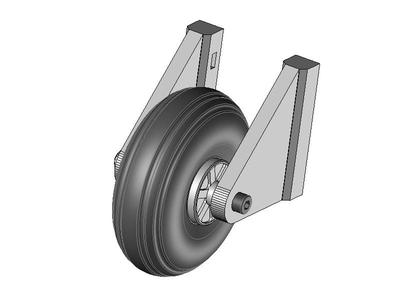 Paramotor HobbyKing V1 V2 Train Avant