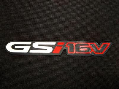 OPEL GSI 16V emblem