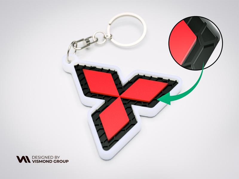 Mitsubishi Keychain