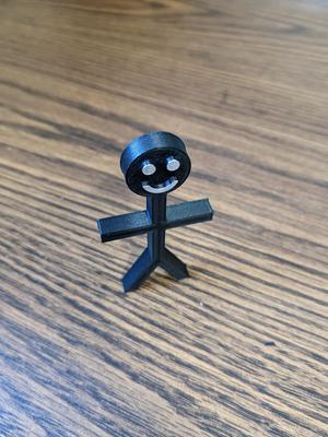 TPU Stickfigure - TPU Test Print