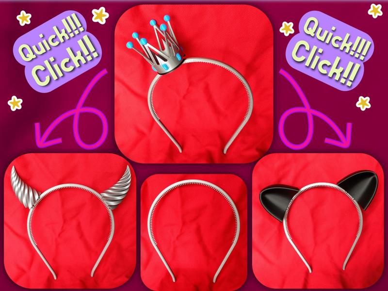 Comfortable headband with funny twist