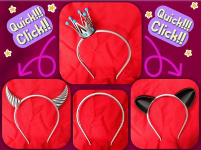 Comfortable headband with funny twist