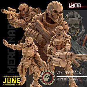 Cyberpunk - VTX-11 Bonesaw - Mercenaries Strike Team 'Omega'
