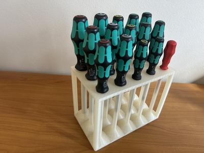 Gridfinity Screwdriver Holder