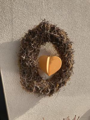 Valentine heart decoration