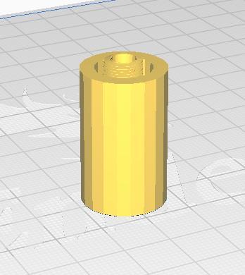 adapter for engine  with gear, for dremel chuck
