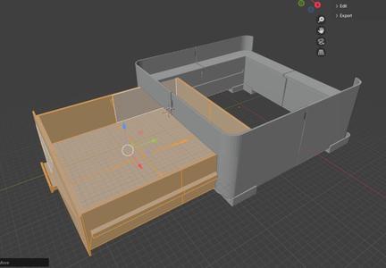 For Adventurer 5M Stand-Drawer