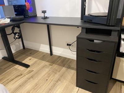 Ikea Alex desk riser