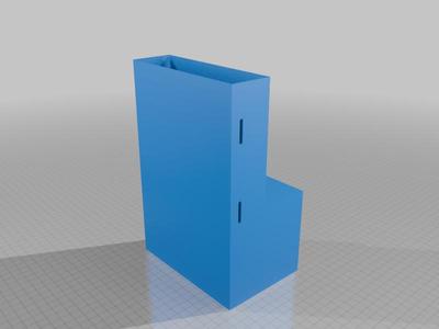 5.25" Optical Drive Enclosure with Storage Compartment – Fits USB Adapters & Power Supply