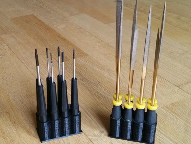 Customizable Screwdriver Holder