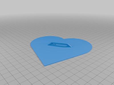 Heart Box w/ lid
