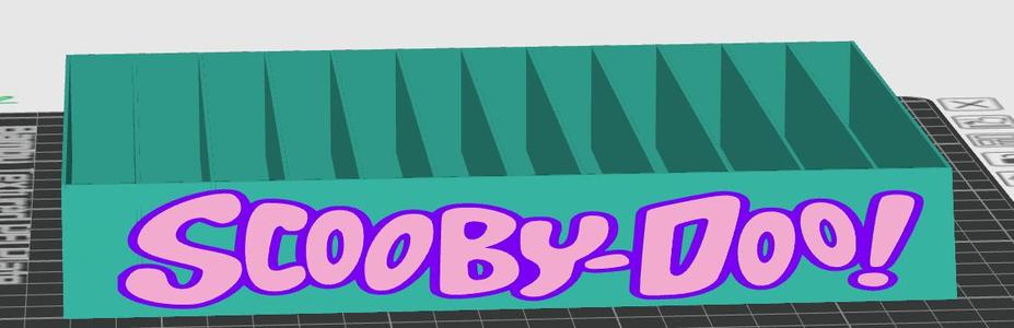 Scooby-Doo DVD Rack