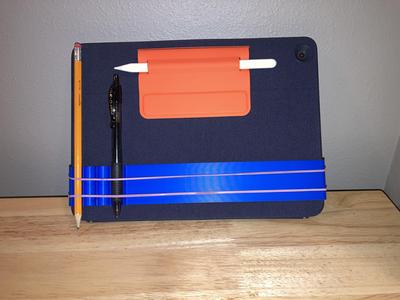 Rugged Combo 3 Touch ipad case pencil/pen holder