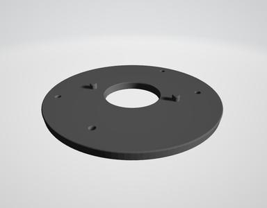 Bosch POF1400 Round Baseplate