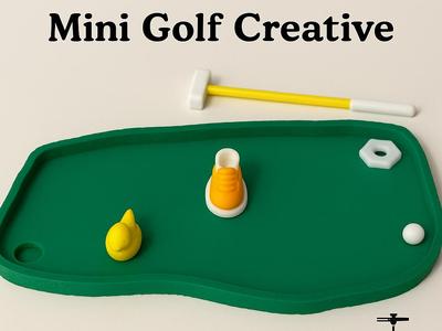Mini golf creative