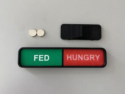 Pet Feeding Status Slider - customizable
