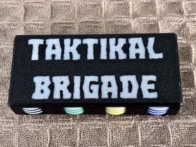 16 mm Tactical Brigade token with magnetic case