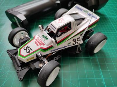 Mini 4WD GRASSHOPPER - 2WD RC Conversion (VZ-CHASSIS)