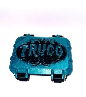 Tapa para Card box  con el logo del truco