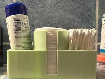 Cotton Pad and Q-Tip Holder