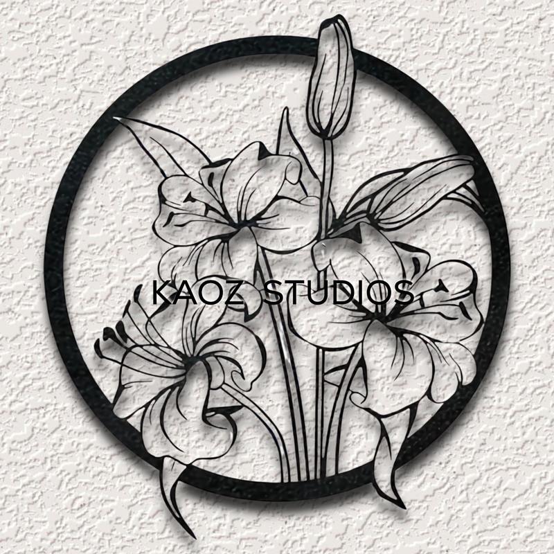 flowers wall art floral wall decor garden decoration