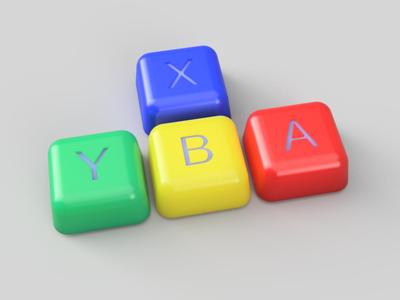 SNES Buttons Keycaps