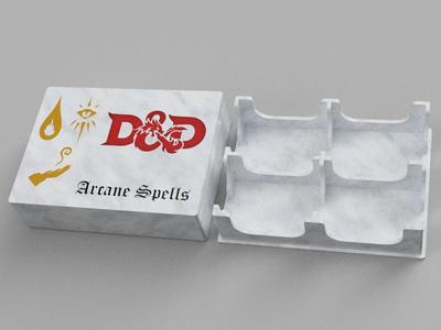 Dungeons and Dragons Arcane Spell box v1
