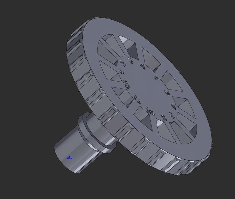 Comgrow T300 Z Axis Knob