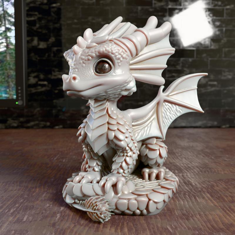Little Dragon Sculpture