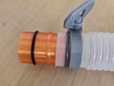32mm hose coupler Bestway Intex pool with o-rings 