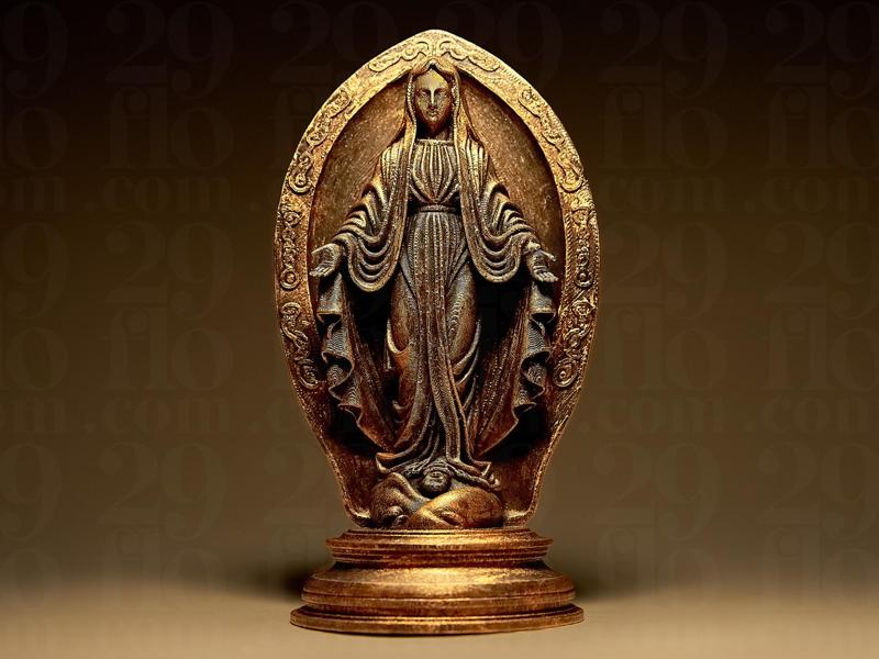 Virgin Mary Statuette