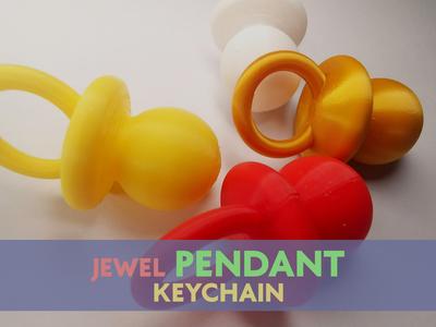 90s Pacifier - Pendant, necklace jewel
