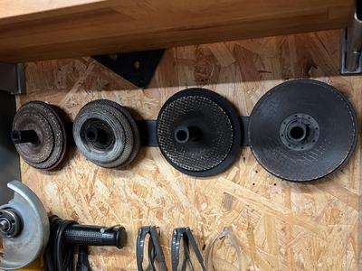 Modular Flex Disc Wall Mount –  Storage Solution