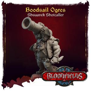 Bloodsail Ogres - Shuaavek Shotcaller - Additional Miniatures