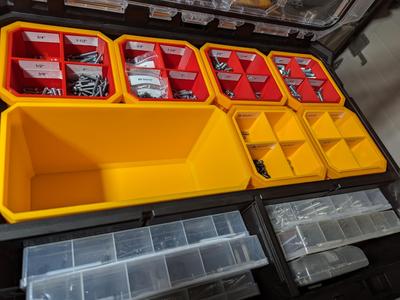 Toughbuilt Stacktech Organizer Wide Bin