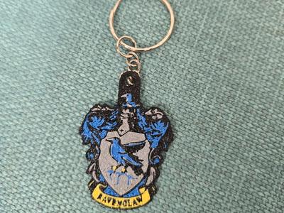 Portachiavi Harry Potter RavenClaw Hogwarts Arte