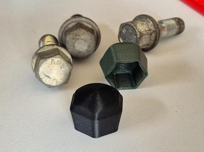 Wheel Bolt Cover Bolt Cap Car 17mm