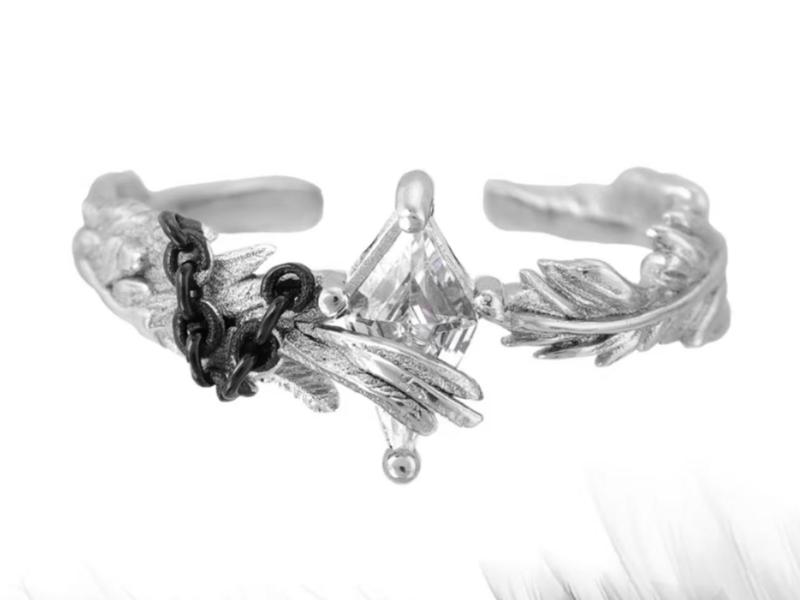 Dove and Crow Rings, Unique Statement Rings