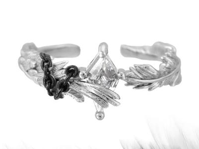 Dove and Crow Rings, Unique Statement Rings