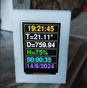 Weather station on ESP 32
