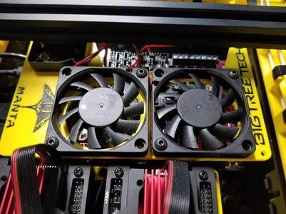 Fan Mount for BTT Manta M8P
